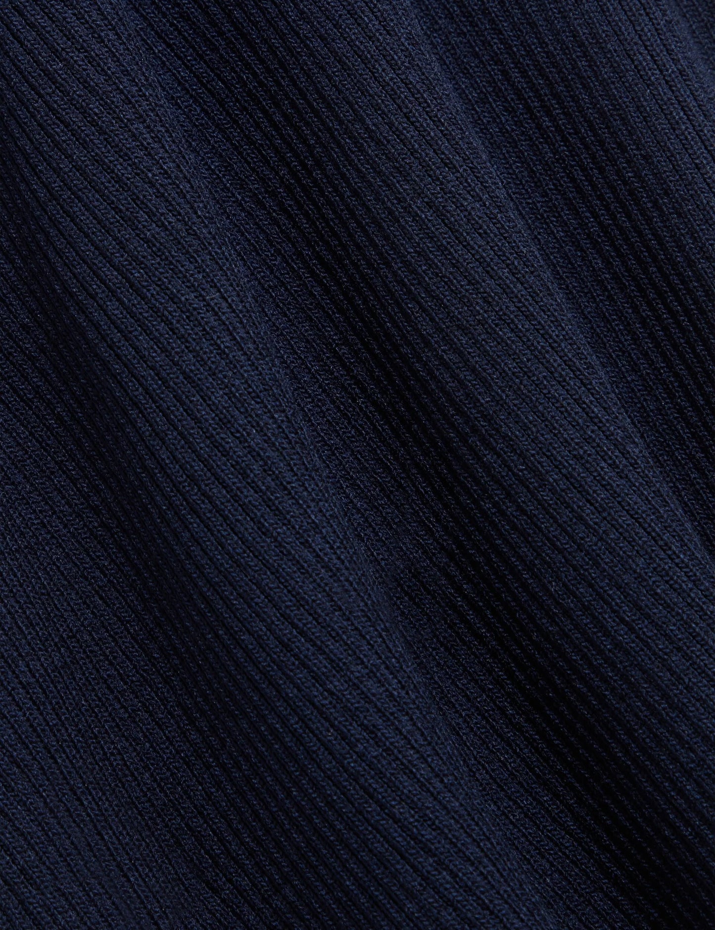 CREW NECK TANK TOP WITH RIB | CLASSIC NAVY
