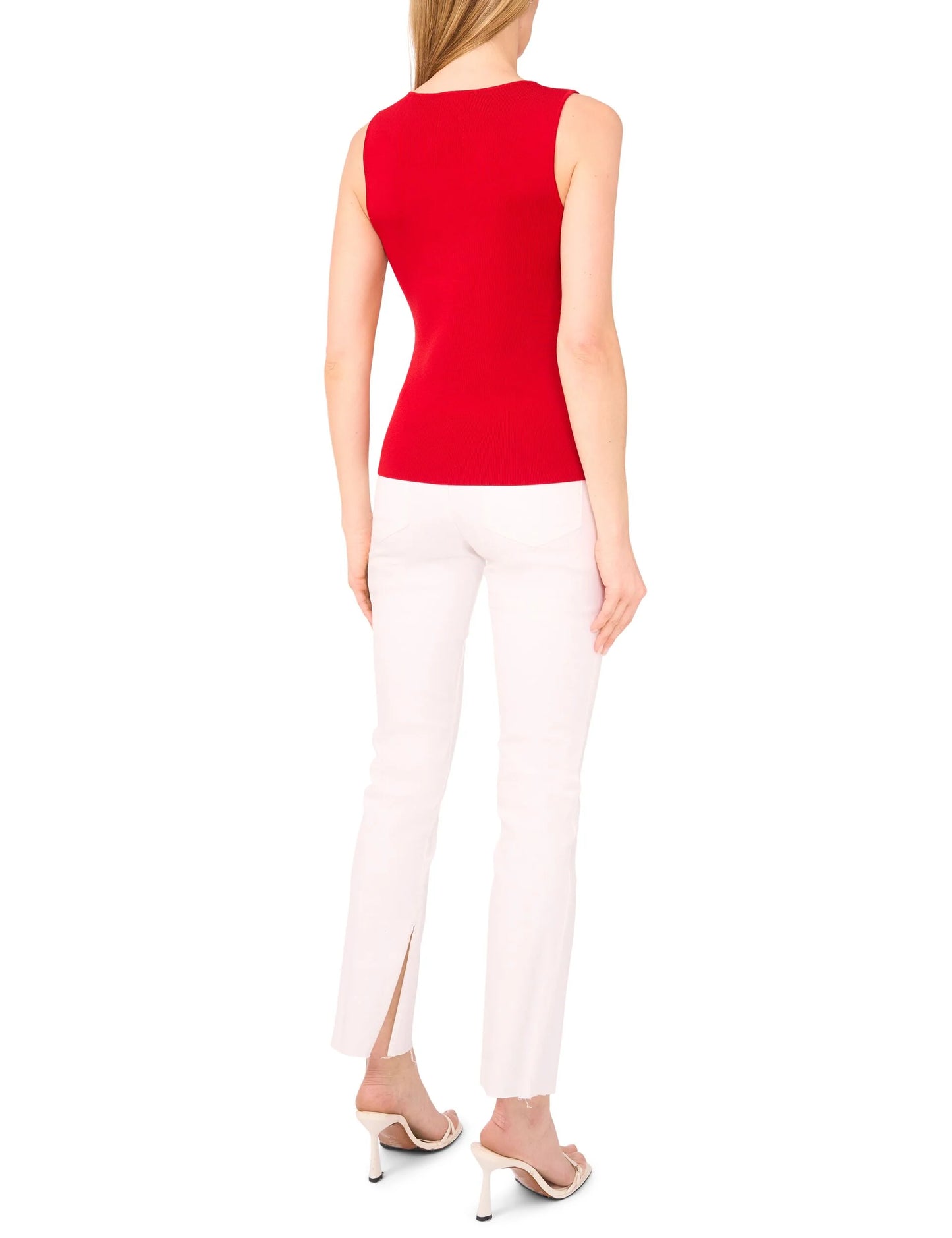 SLEEVELESS V-NECK TOP | SALSA