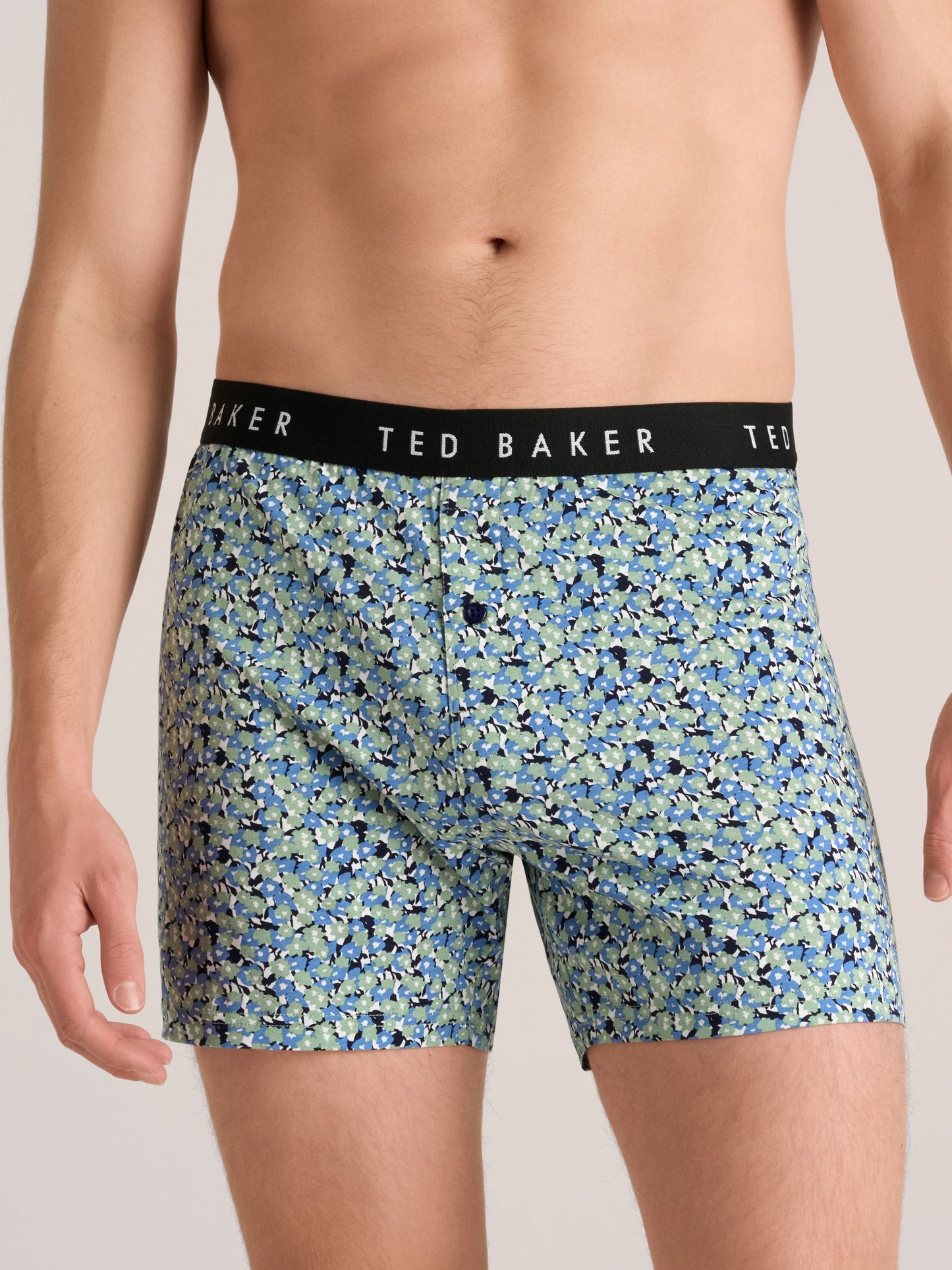 3 PK Cotton Blend Knit Boxer | BLACK-MULTI