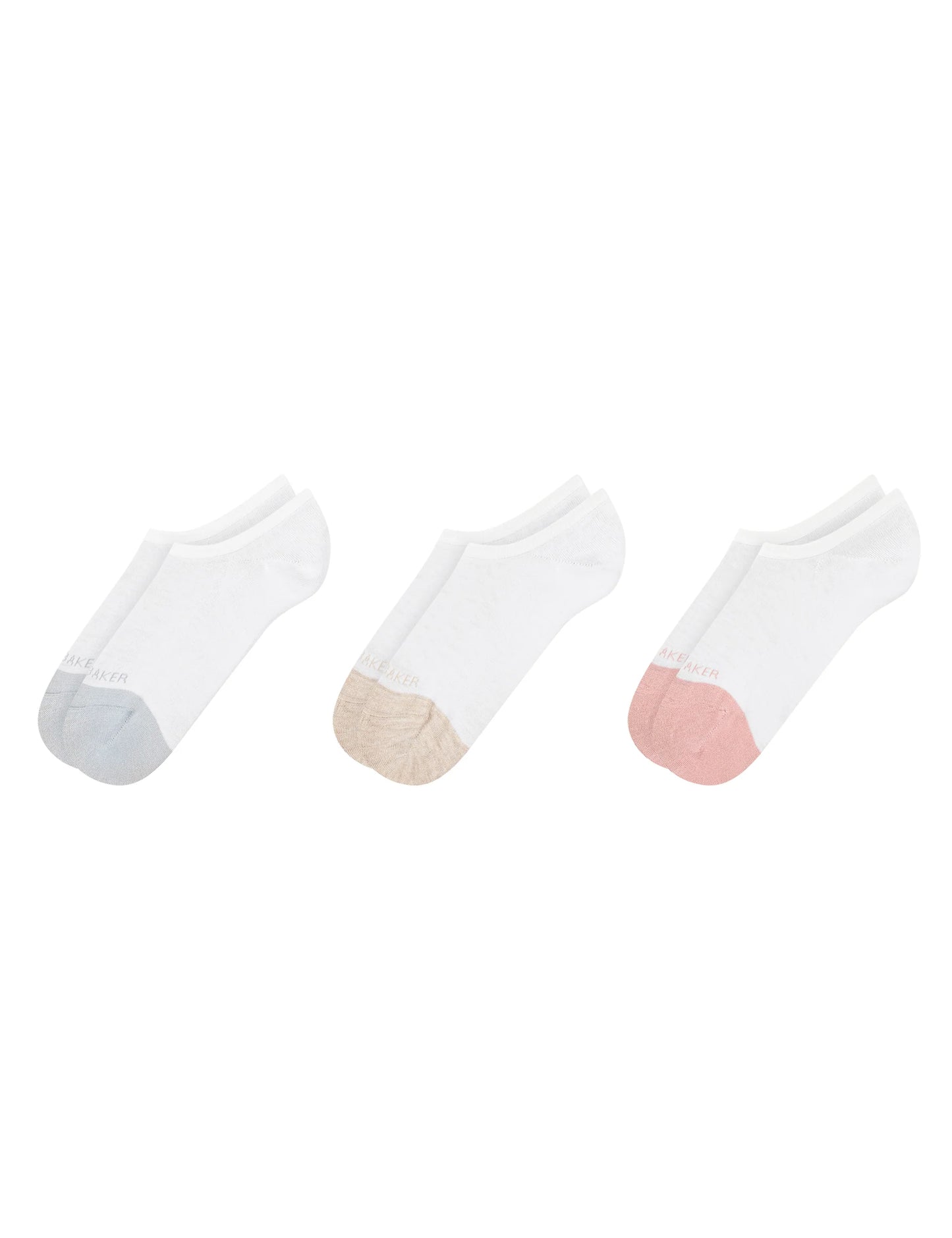 TRAINER LINER CONTRAST TOE | WHITE