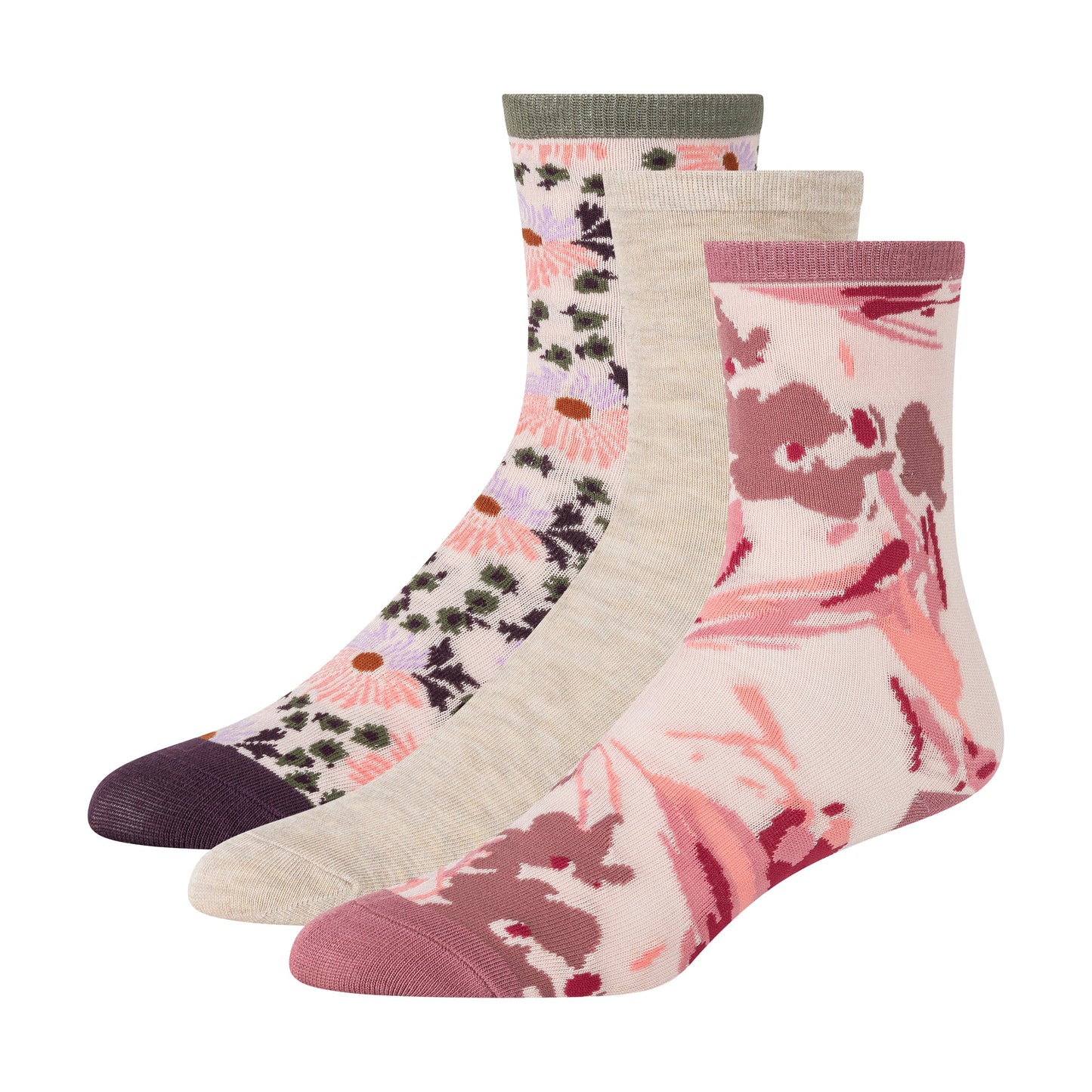 DRESS CREW FLORAL | IVORY