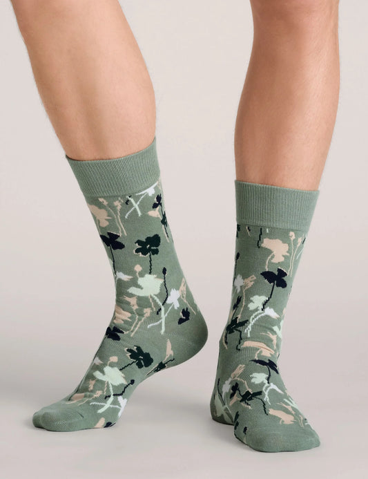 CREW FLORAL | GREEN