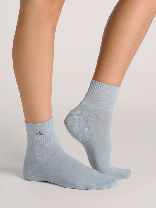 HIGH QTR CREW | LT-BLUE