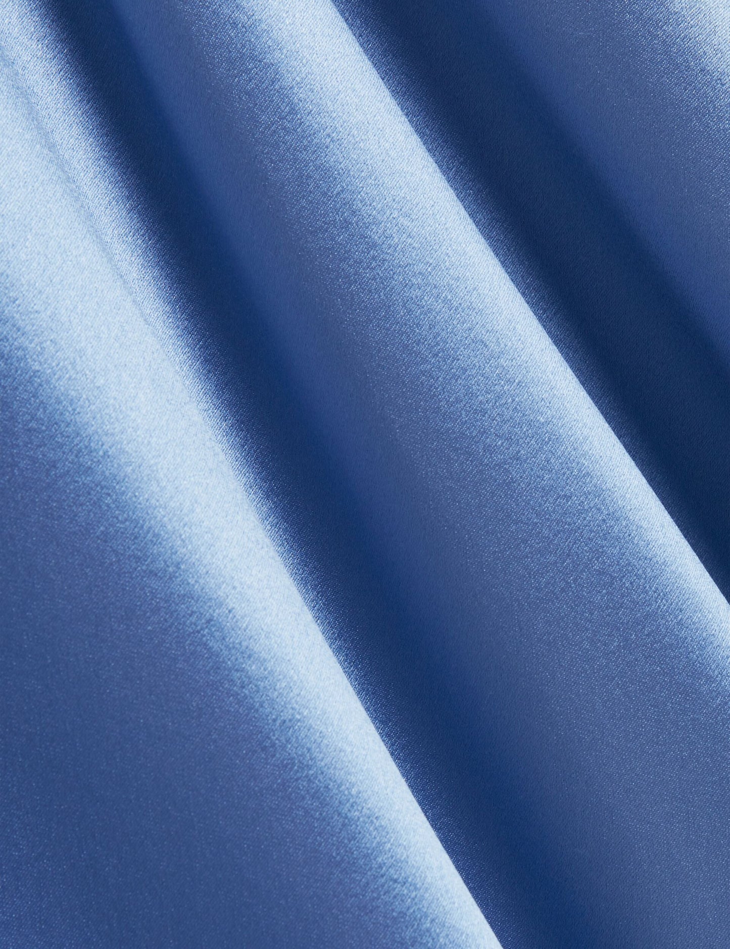 MIDI SILK SLIP DRESS | HYDRANGEA